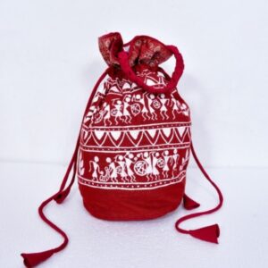 Home handloom silk potli