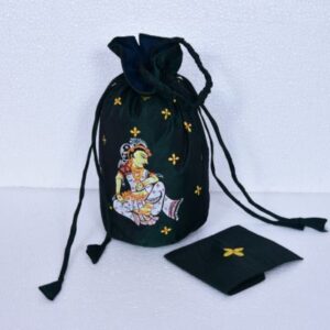 Home handloom silk potli