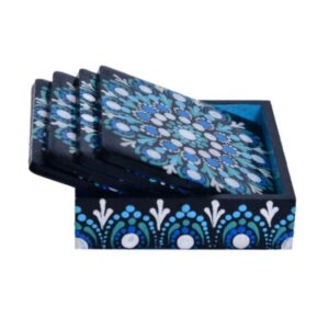 Home hand painted coasters (6pcs)