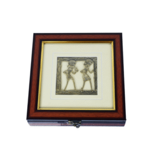 Home dhokra dancing duo jewellery box