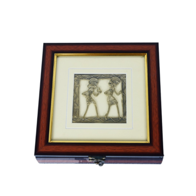 dhokra dancing duo jewellery box dhokra dancing duo jewellery box