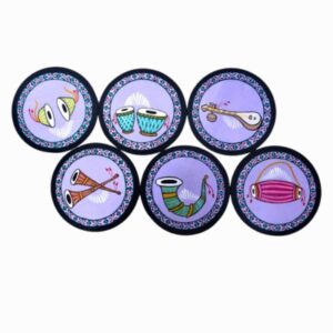 Home odissi vadya coaster set